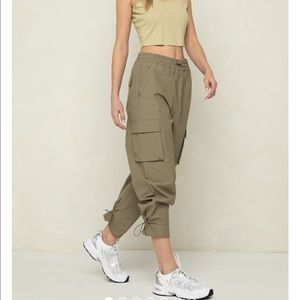 BLACK Cargo Pants - Oak & Fort